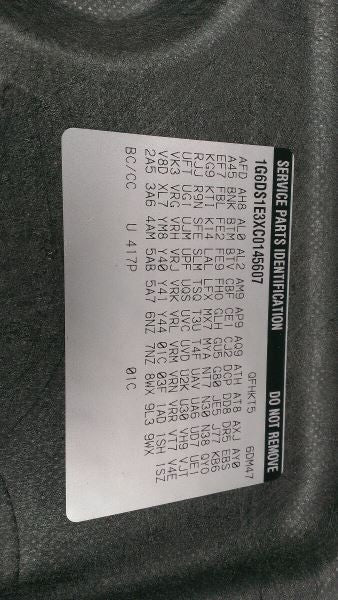Chassis ECM Temperature Under Center Dash Coupe Fits 10-15 CTS 660648 