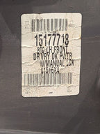 SILVRDO15 2003 Front Door Trim Panel 660626
