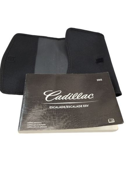 ESCALADE  2012 Owners Manual 598024