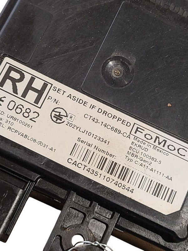 Camera/Projector Radar Unit Rear Thru 06/18/12 Fits 11-13 EDGE 647275