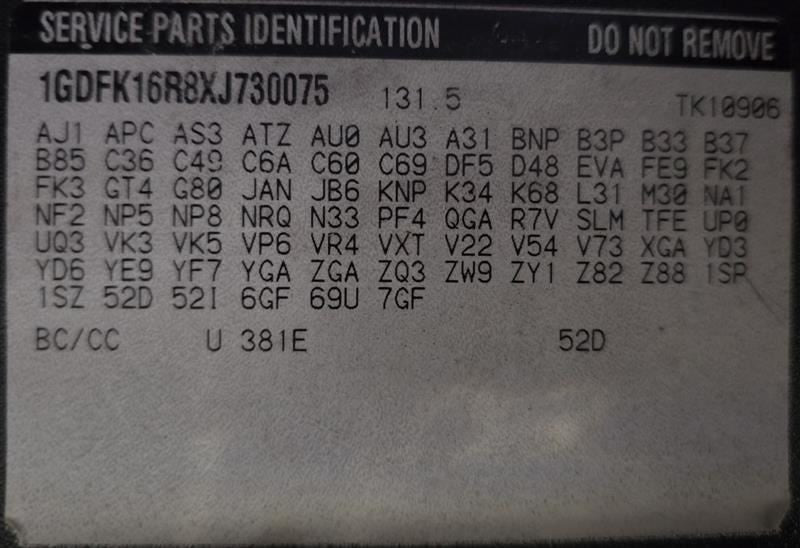 SUBCHEV15 1999 Seat Belt Front 591046