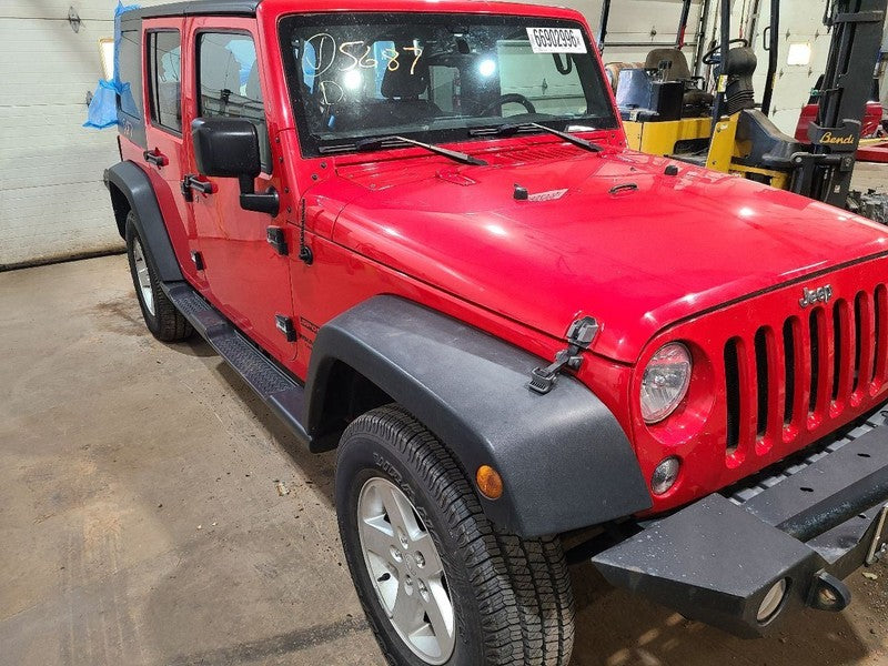 Hood VIN W 6th Digit Jk Body Flat Center Fits 13-18 WRANGLER 677168