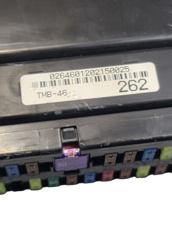 TUNDRA    2012 Fuse Box Cabin 661574