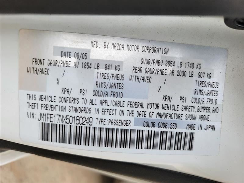 Steering Column Fits 04-11 MAZDA RX8 571004
