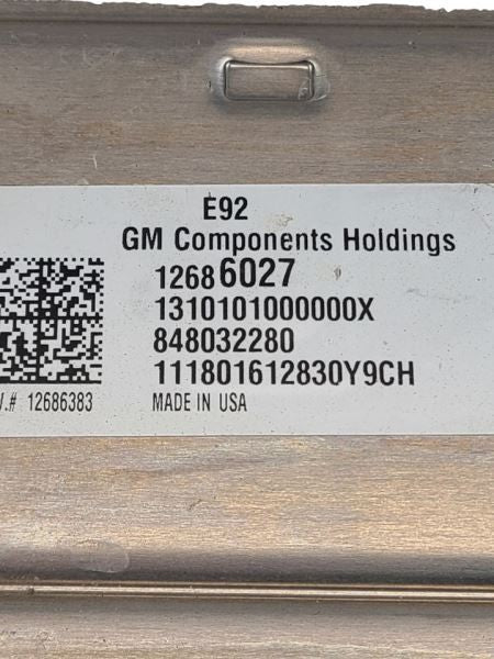 Engine ECM Electronic Control Module VIN 6 8th Digit Fits 18-19 CORVET