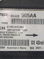 Chassis ECM Pickup Crew Cab Srw Fits 20-24 DODGE 3500 664424 68428505A