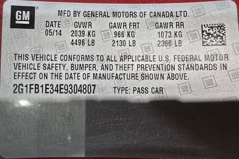 Driver Side View Mirror Power Non-heated Opt DG7 Fits 10-15 CAMARO 620