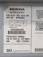 Audio Equipment Radio Display And Receiver Sedan Hf Fits 13-15 CIVIC 6