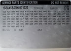 Passenger Right Air Bag Passenger Knee Fits 17-19 CTS 556150