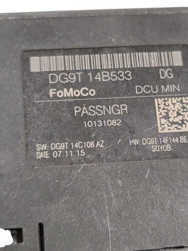 Passenger Chassis ECM Door Fits 15-16 FORD F150 PICKUP 645758 DG9T14B5