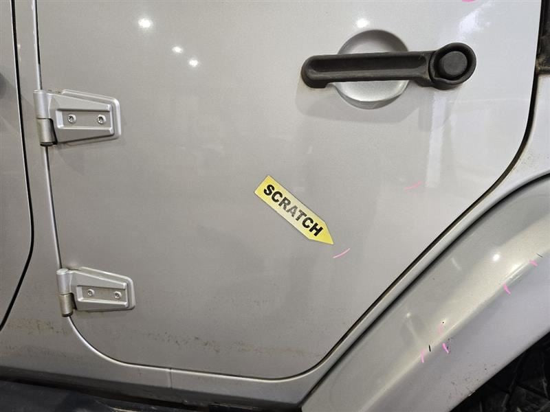 Driver Rear Side Door Full Door Privacy Tint Glass Fits 07-10 WRANGLER