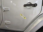 Driver Rear Side Door Full Door Privacy Tint Glass Fits 07-10 WRANGLER