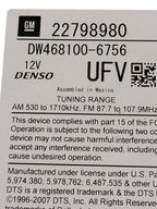 Audio Equipment Radio Receiver AM-FM-DVD-MP3-navigation Fits 11 VOLT 6