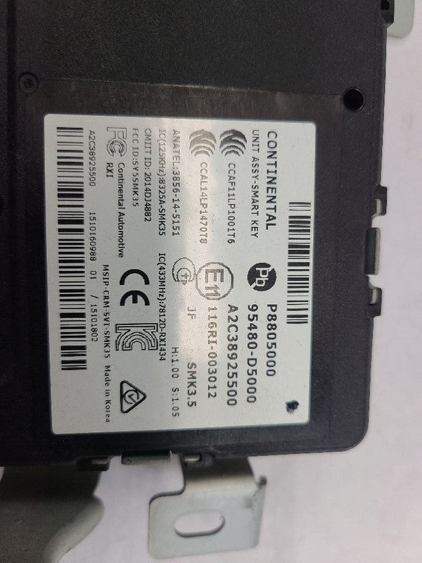 Chassis ECM Theft-locking Keyless Entry US Market Fits 16-18 OPTIMA 60