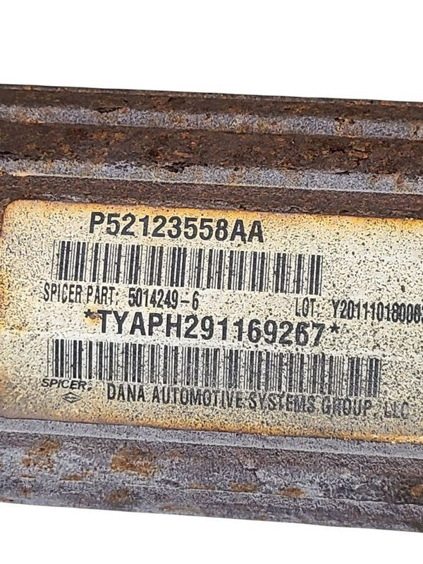 Rear Drive Shaft 4WD VIN W 6th Digit Jk Body 4 Door Fits 12-18 WRANGLE