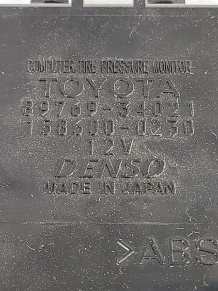Chassis ECM Suspension TPMS Right Hand Dash Fits 05-06 TUNDRA 599434