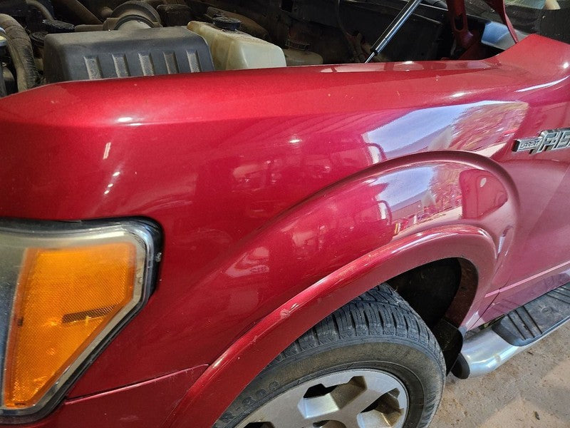 Driver Fender With Wheel Lip Moulding Fits 09-14 FORD F150 PICKUP 6750