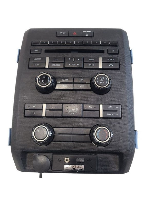 Audio Equipment Radio Control Panel Fits 12-14 FORD F150 668636 4L3A17