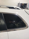 Driver Quarter Glass Privacy Tint Chrome Trim Fits 14-18 CHEROKEE 6536
