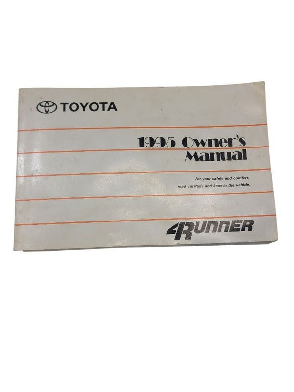 4 RUNNER  1995 Owners Manual 659832