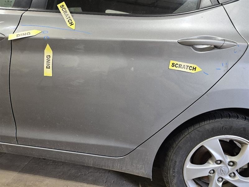 Driver Rear Side Door Electric Sedan Fits 11-16 ELANTRA 591137