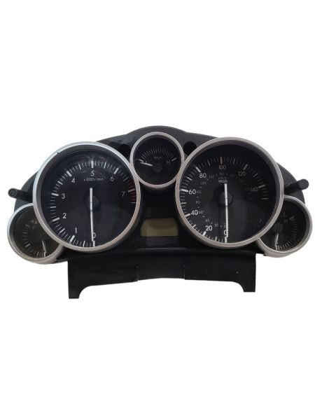 Speedometer Cluster MPH Silver Bezel Fits 06-08 MAZDA MX-5 MIATA 59121