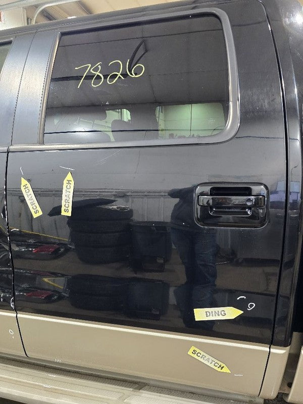 Driver Rear Side Door Crew Cab 4 Door Electric Fits 09 FORD F150 PICKU