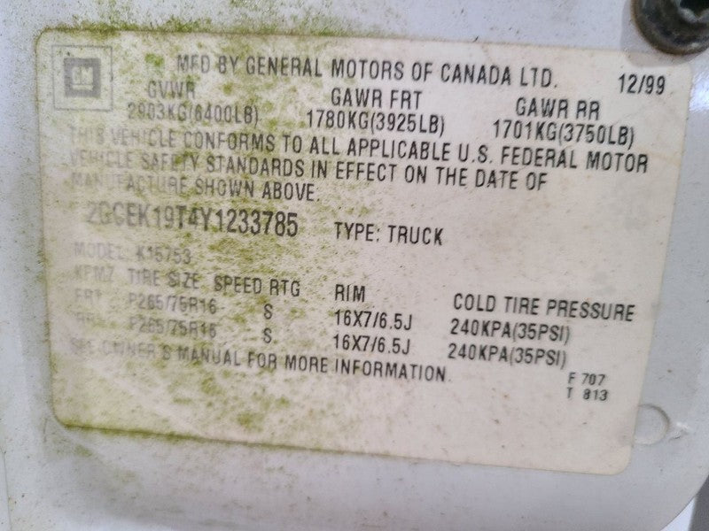 Transfer Case Floor Shift Opt NP2 Fits 99-06 SIERRA 1500 PICKUP 662570