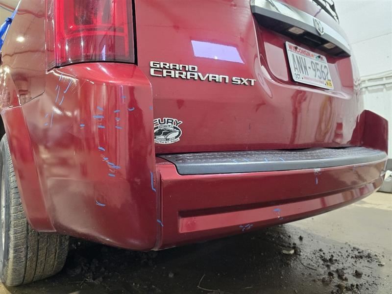 Rear Bumper Tow Package Without Park Assist Fits 08-10 CARAVAN 607606