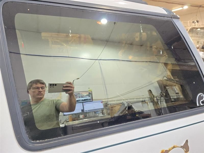 Driver Quarter Glass 4 Door Thru 2/27/97 Fits 91-97 EXPLORER 606870