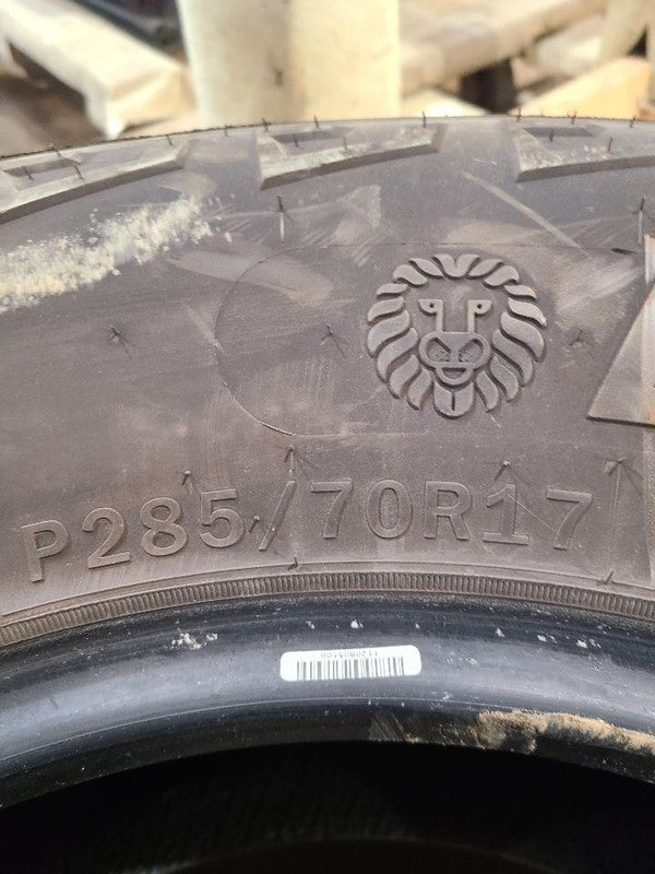 2 USED Tires  285-70-17 Lion Sport  8/32 Tread 662529