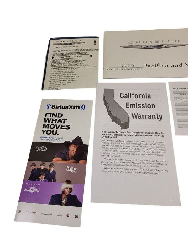 VOYAGER   2020 Owners Manual 623337