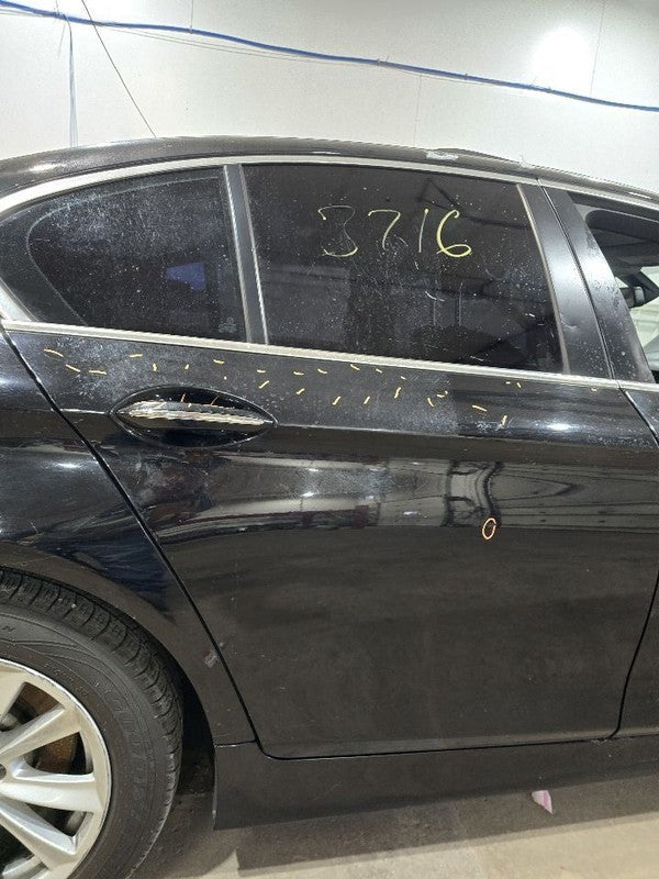 Passenger Rear Side Door Electric Green Tint Fits 11-16 BMW 528i 61515