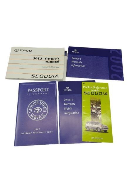 SEQUOIA   2002 Owners Manual 600684