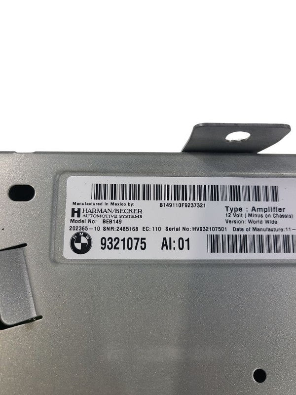 Audio Equipment Radio Amplifier Fits 12-16 BMW 328i 656580