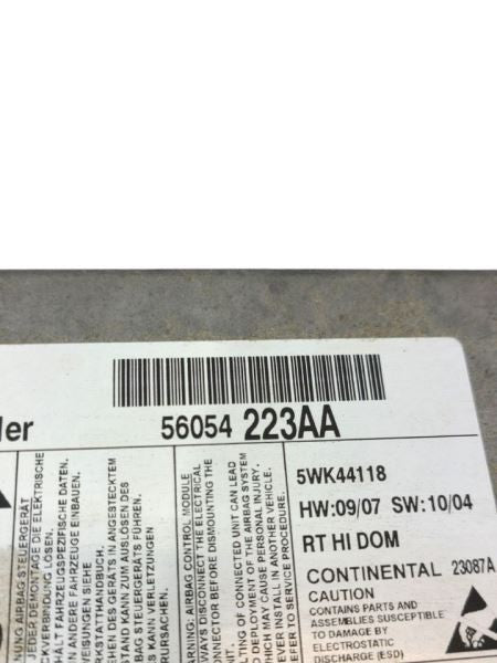 Chassis ECM Fits 2010 CARAVAN 569376 56054223AA