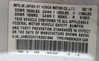 Seat Belt Front Bucket Seat Passenger Retractor Fits 10-14 INSIGHT 551