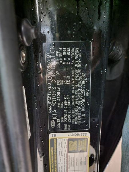 Seat Belt Front Passenger Retractor Fits 11-16 SPORTAGE 568922