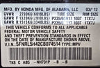 Passenger Right Headlight Halogen Fits 11-13 ODYSSEY 603275