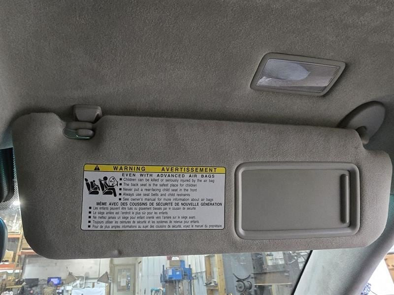 Passenger Sun Visor Illuminated Fits 07-09 LEXUS LS460 606228