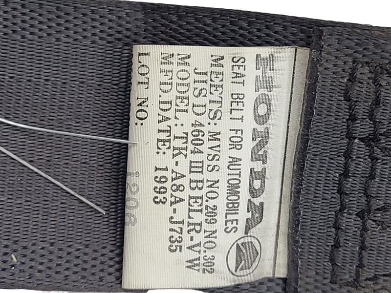 REAR INTEGRA   1994 Driver's Side Retractor Seat Belt Rear 565733