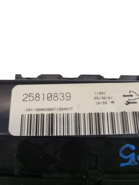 Temperature Control Dual Zone Opt CJ3 Non-heated Seats Fits 06-11 IMPA