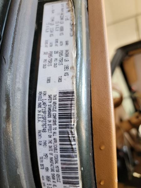 Front Axle Without ABS 4.11 Ratio Fits 90-95 WRANGLER 548911