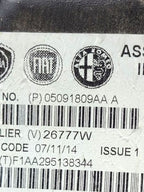 2015 FIAT  Subwoofer Speaker 577613