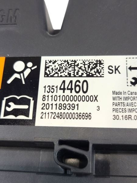 Chassis ECM Below Console Fits 17-19 CTS 576181