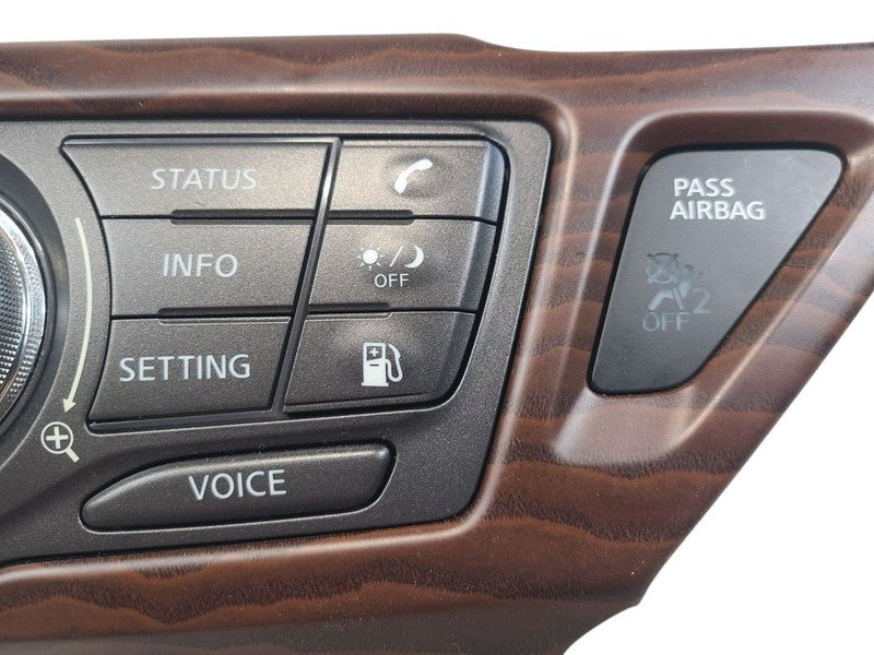 Audio Equipment Radio Control Panel Display Fits 17-20 PATHFINDER 6636