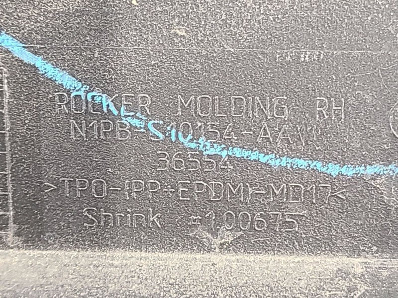 Passenger Right Rocker Panel Moulding Fits 22-25 BRONCO SPORT 663999