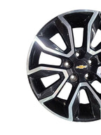 Wheel 17x7-1/2 Machined And Black Painted U Spoke Fits 21-25 TRAILBLAZ