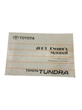 TUNDRA    2003 Owners Manual 613578