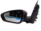 Driver Side View Mirror Power Sedan Manual Folding Fits 15-17 200 6193